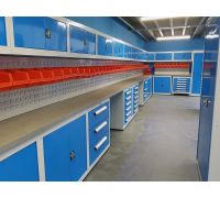 Boat maintenance workshop ﬁt out